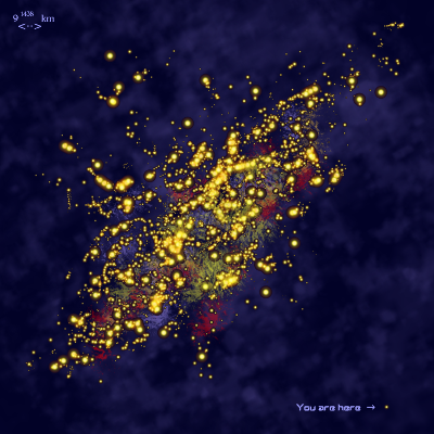You are here, par Xavier E. G. Dierick